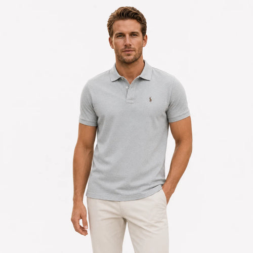 Clean Embroidered Polo Shirt