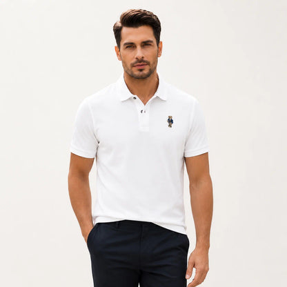 Bear Crest Polo Shirt