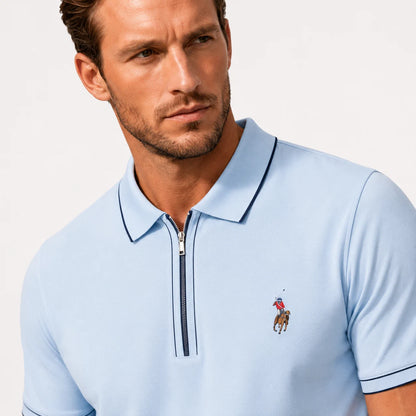 Half-Zip Polo Shirt
