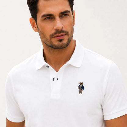 Bear Crest Polo Shirt