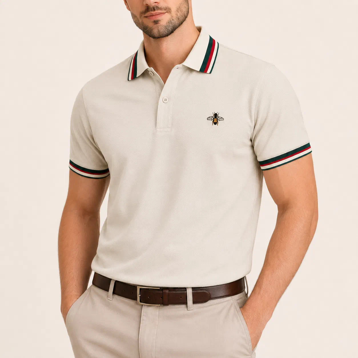 Bee Emblem Polo Shirt