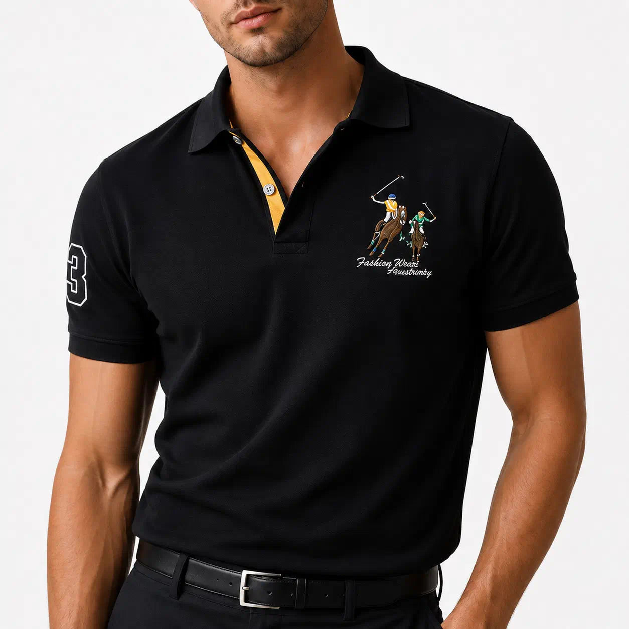 Equestrian Crest Polo Shirt