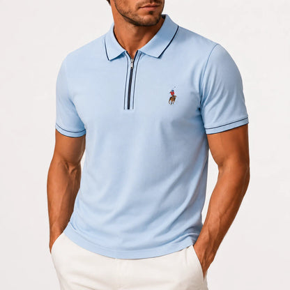 Half-Zip Polo Shirt