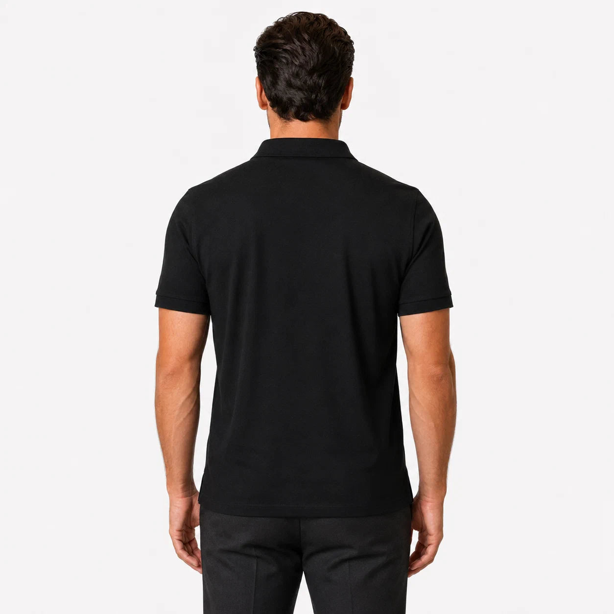 Contrast Placket Polo Shirt