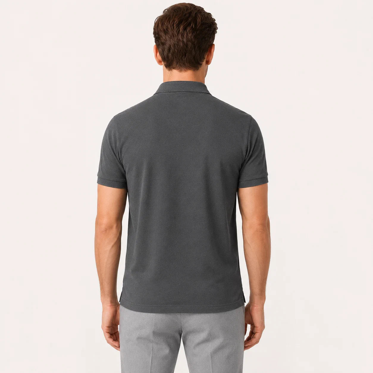 Minimal Logo Polo Shirt