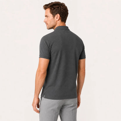 Minimal Logo Polo Shirt