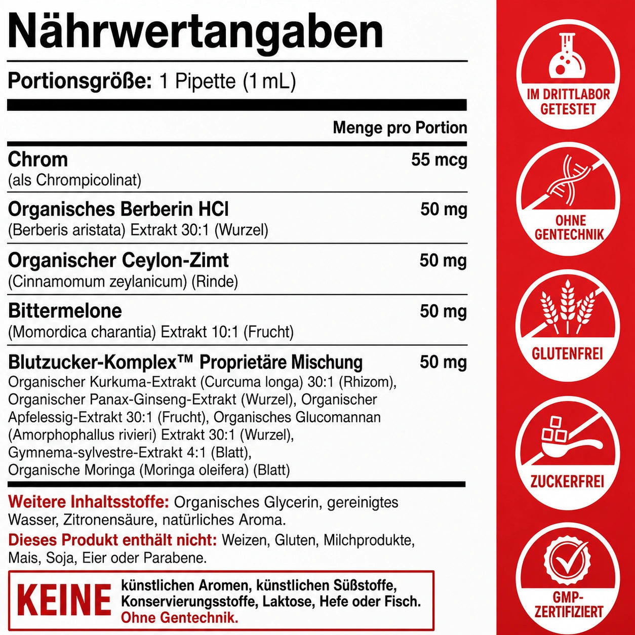 7-in-1-Blutzucker-Komplex