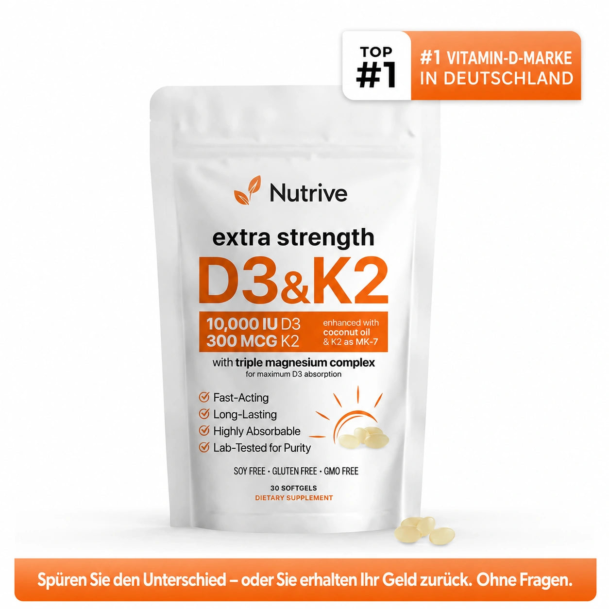 Vitamin D3 und K2