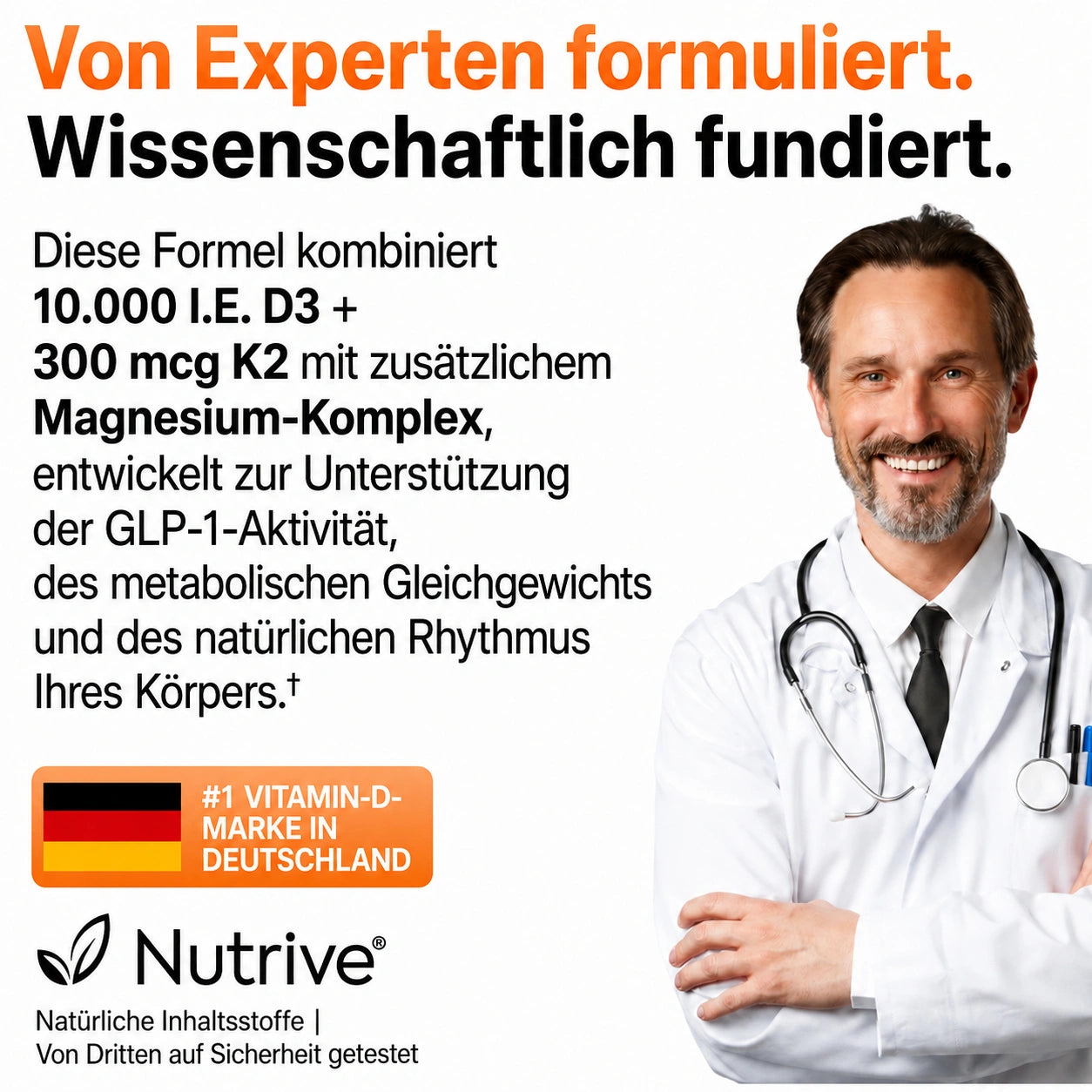 Vitamin D3 und K2