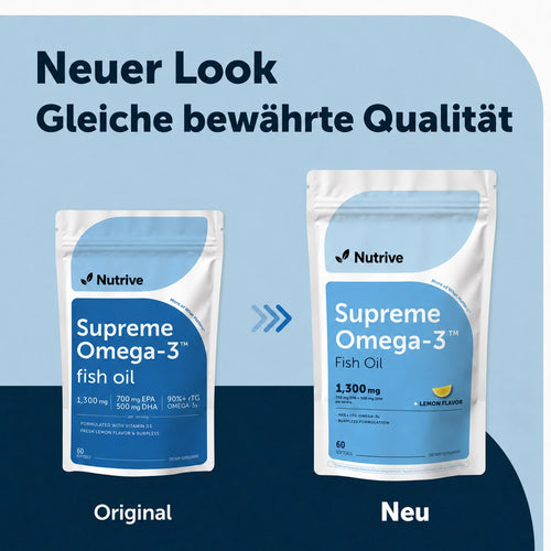 Micro Ingredients Supreme Omega-3-Fischöl mit extrem hohem EPA- und DHA-Gehalt, Softgels ohne Aufstoßen