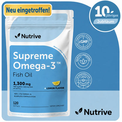 Micro Ingredients Supreme Omega-3-Fischöl mit extrem hohem EPA- und DHA-Gehalt, Softgels ohne Aufstoßen